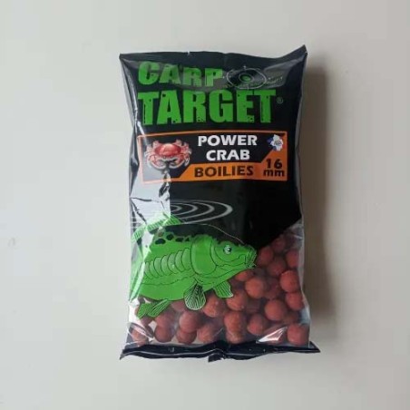 CARP TARGET - BOUILLETTES - 800GR - 16MM - POWER CRAB